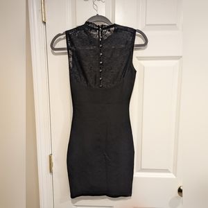 XS Zara black dress